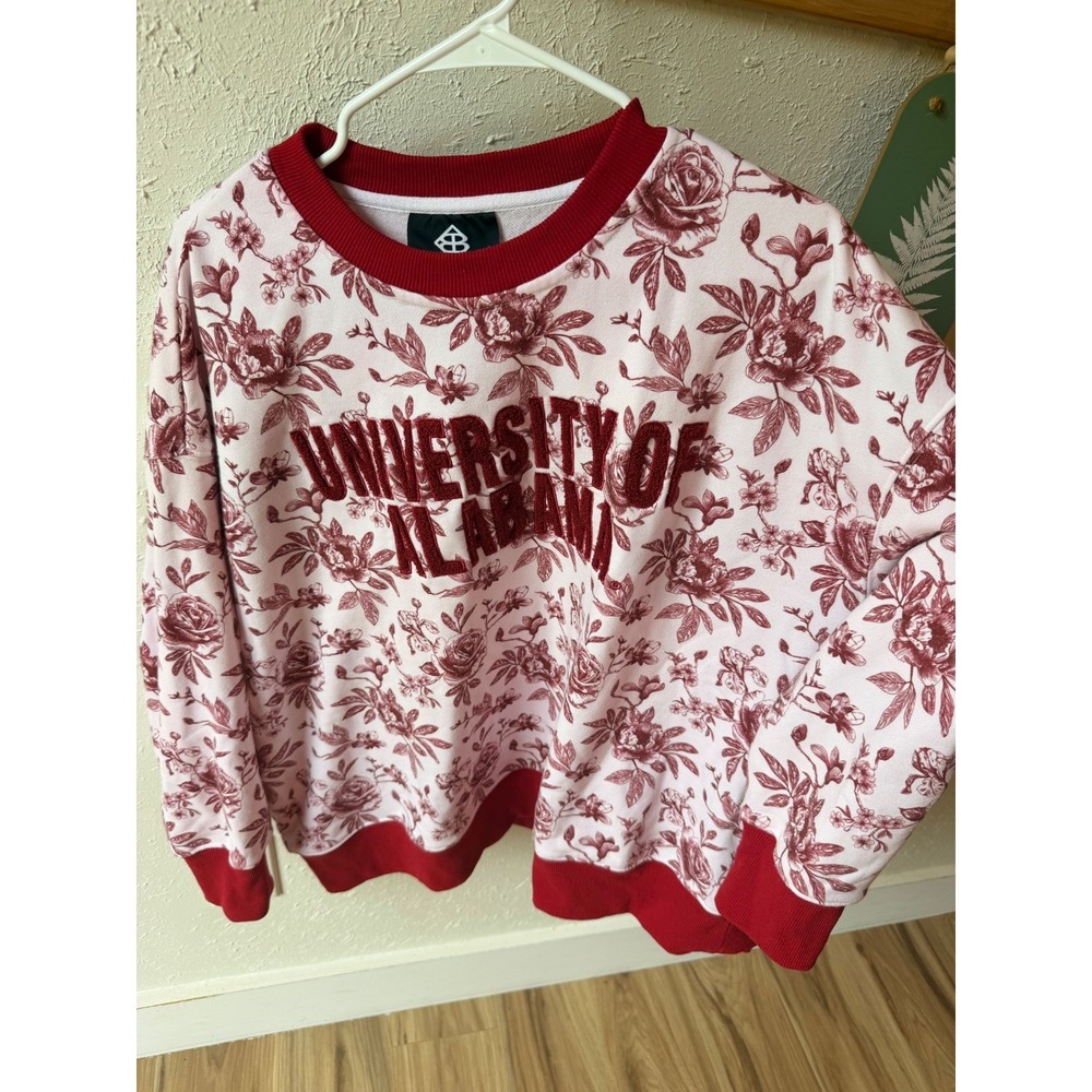 Brianna Cannon University of Alabama Floral Toile Sweatshirt